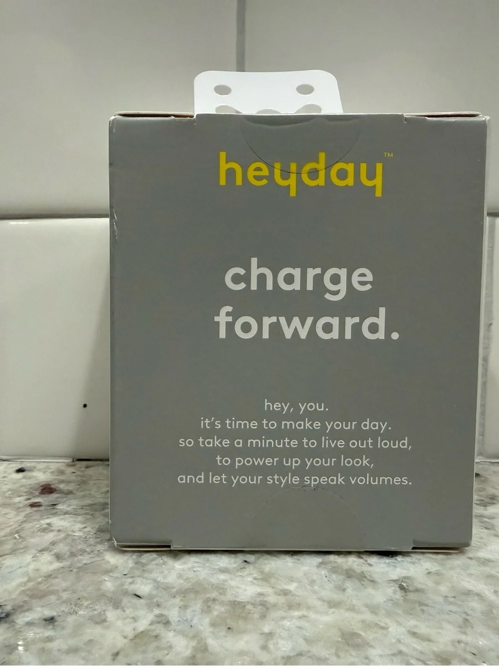 3/$15* heyday Blue Wall Charger - Dual Port 15W/5W NWT